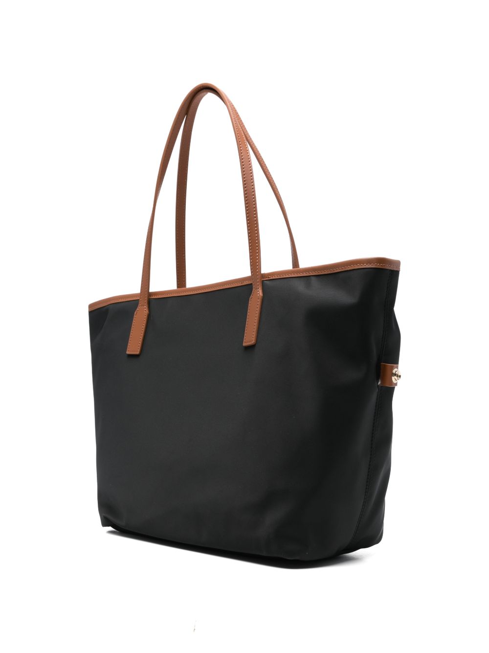 Tote bag in poliammide con manici in pelle CB0002 00288L MC2 SAINT BARTH 