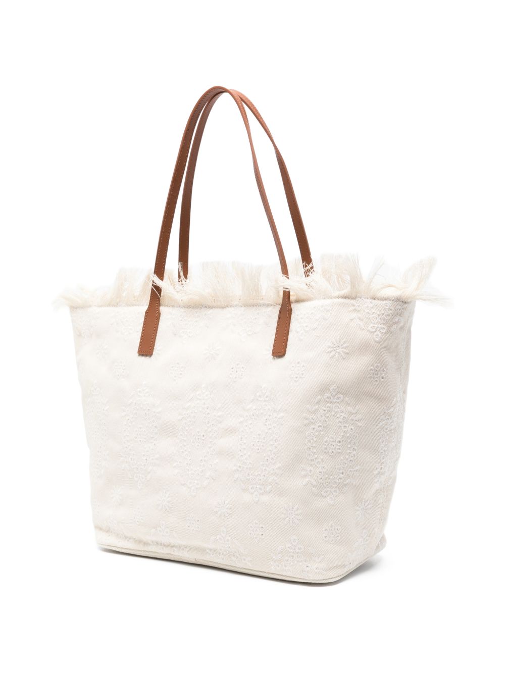 Borsa da mare con manici in pelle CBF0001 01034L MC2 SAINT BARTH 