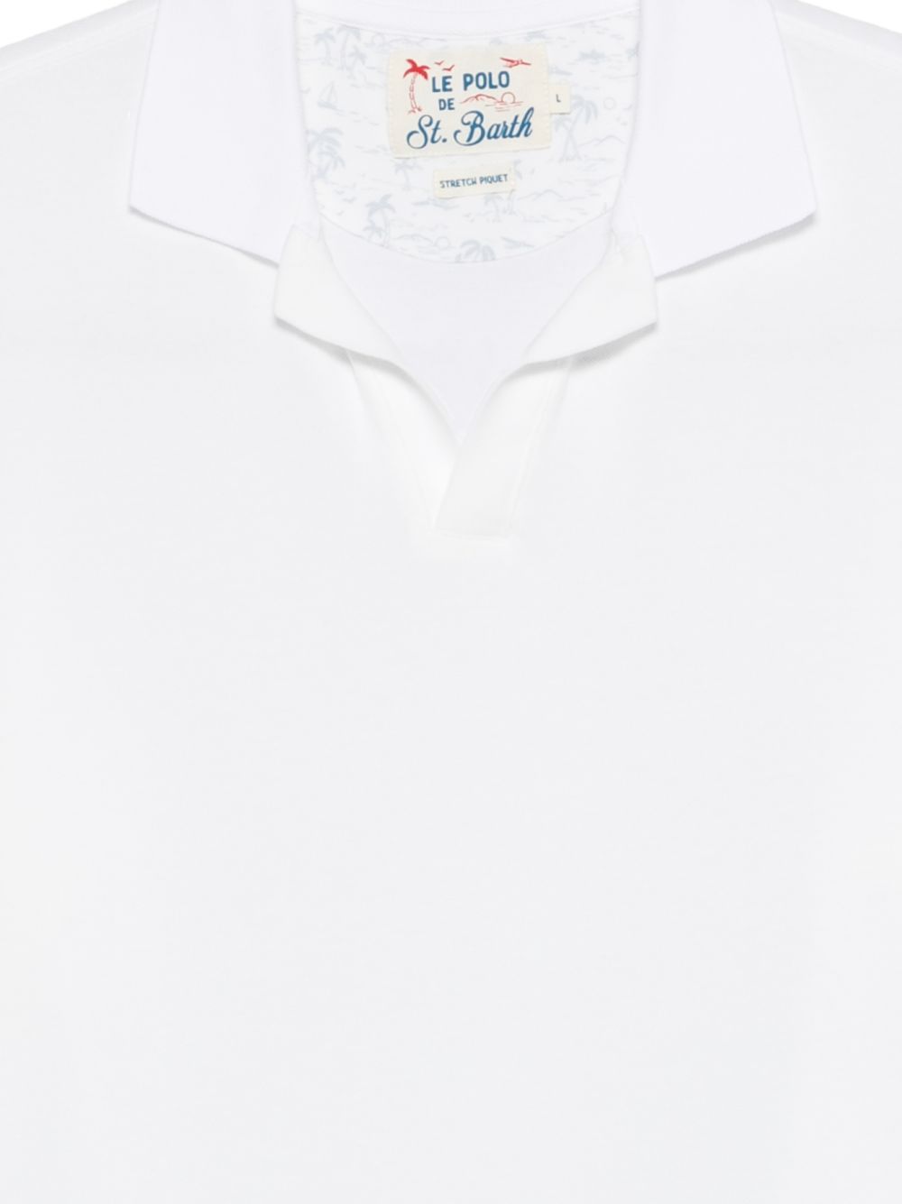 T-shirt con colletto a polo CHS0001 00123L MC2 SAINT BARTH 