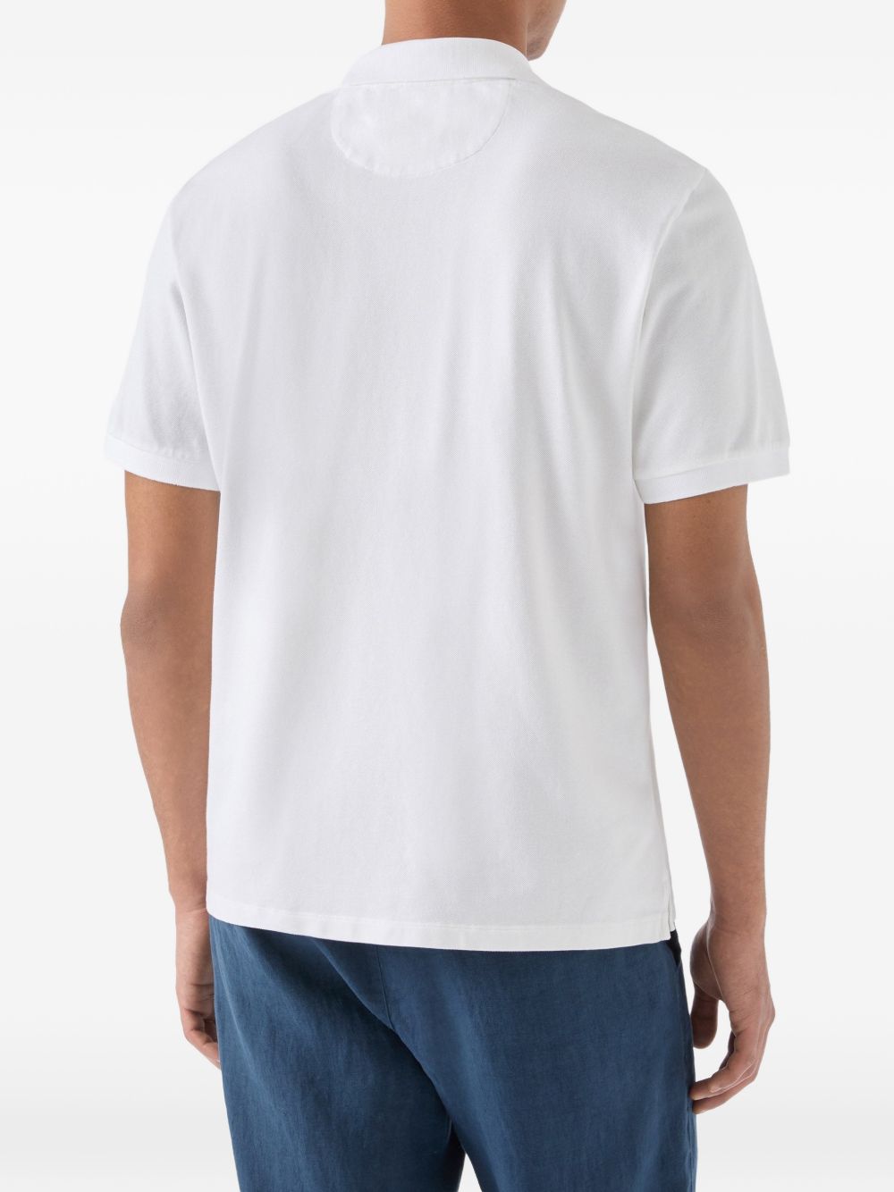 T-shirt con colletto a polo CHS0001 00123L MC2 SAINT BARTH 