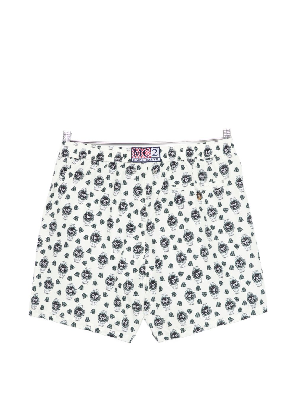 Boxer mare in poliestere riciclato con stampa LIG0003 00393L MC2 SAINT BARTH 