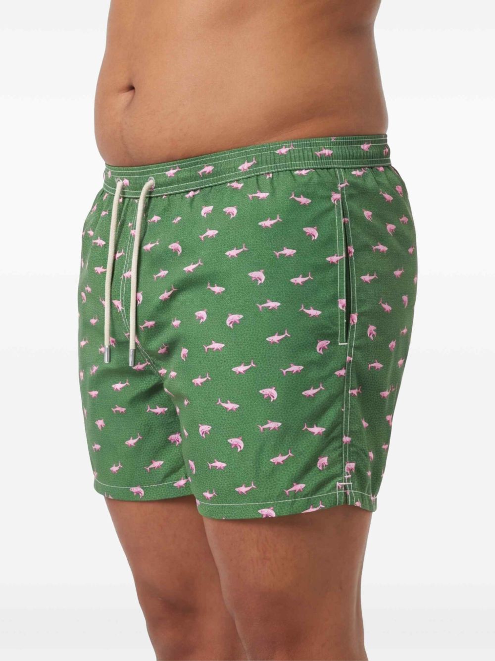Costume boxer con stampa squali LIG0003 02149L MC2 SAINT BARTH 