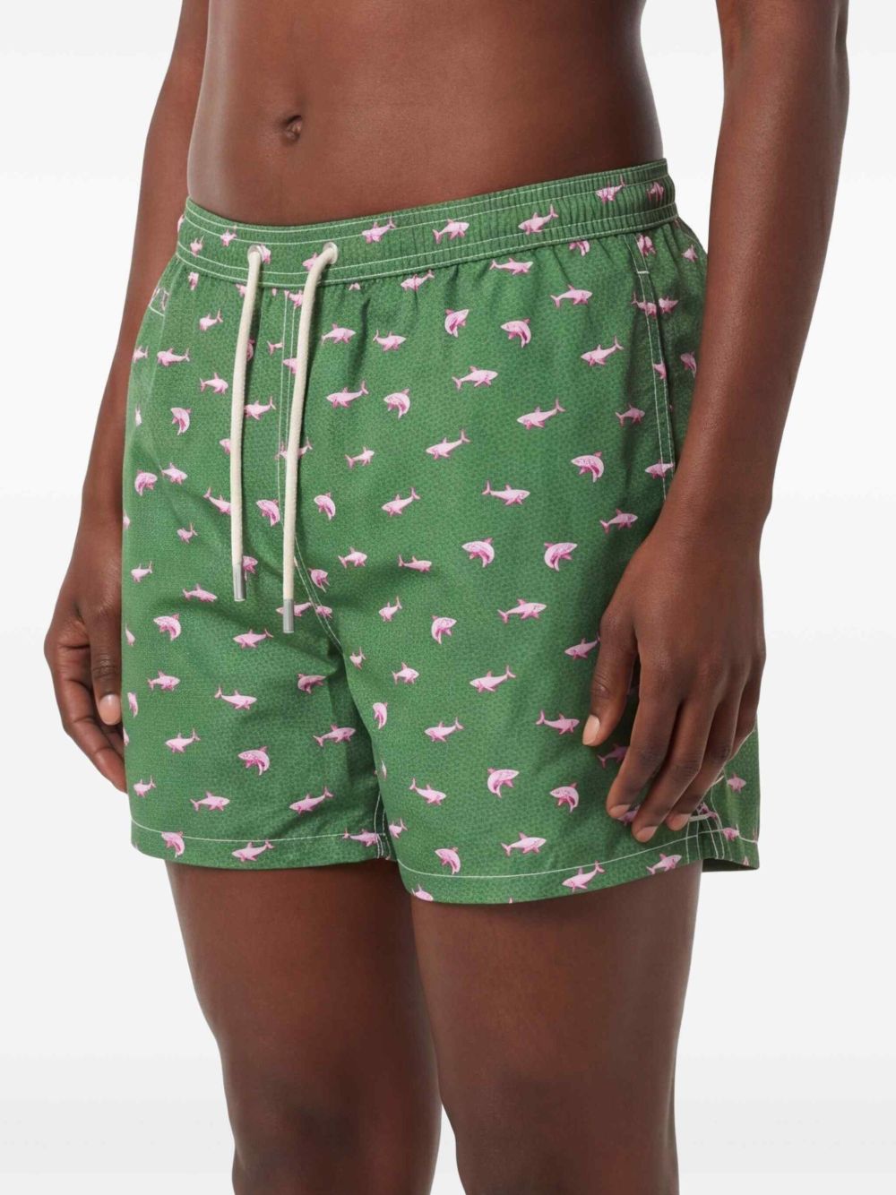 Costume boxer con stampa squali LIG0003 02149L MC2 SAINT BARTH 