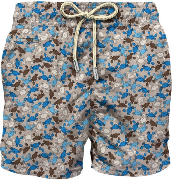 Boxer mare in poliestere riciclato con stampa LIG0003 07731L MC2 SAINT BARTH 