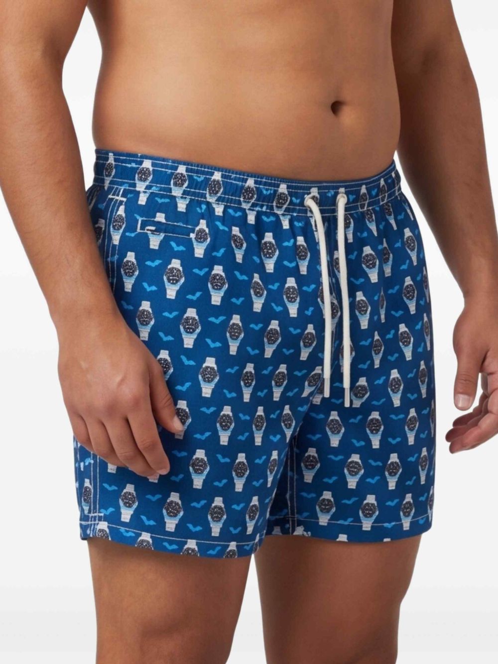 Boxer mare in poliestere riciclato con stampa LIG0003 07899L MC2 SAINT BARTH 