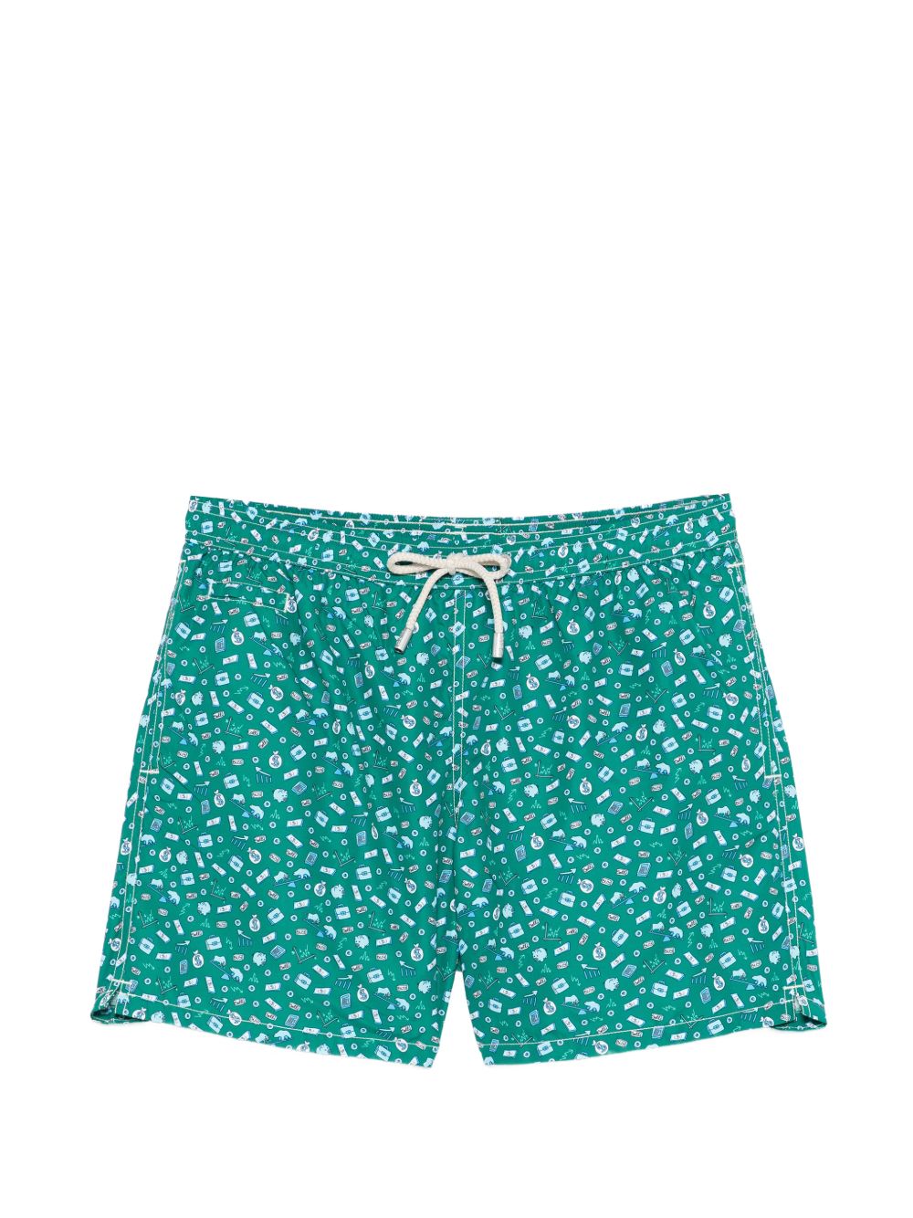 Boxer mare in poliestere riciclato con stampa LIG0003 08098L MC2 SAINT BARTH 