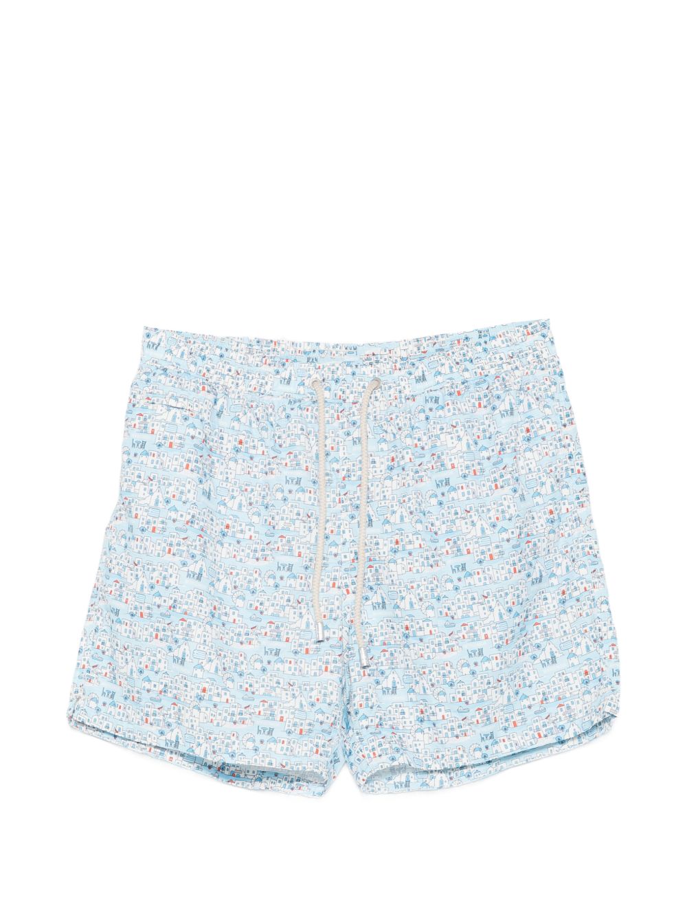 Boxer mare in poliestere riciclato con stampa LIG0003 08237L MC2 SAINT BARTH 