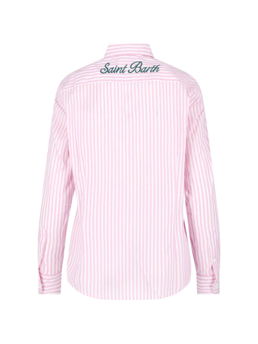 Camicia a righe con colletto classico MDH001 00723L MC2 SAINT BARTH 
