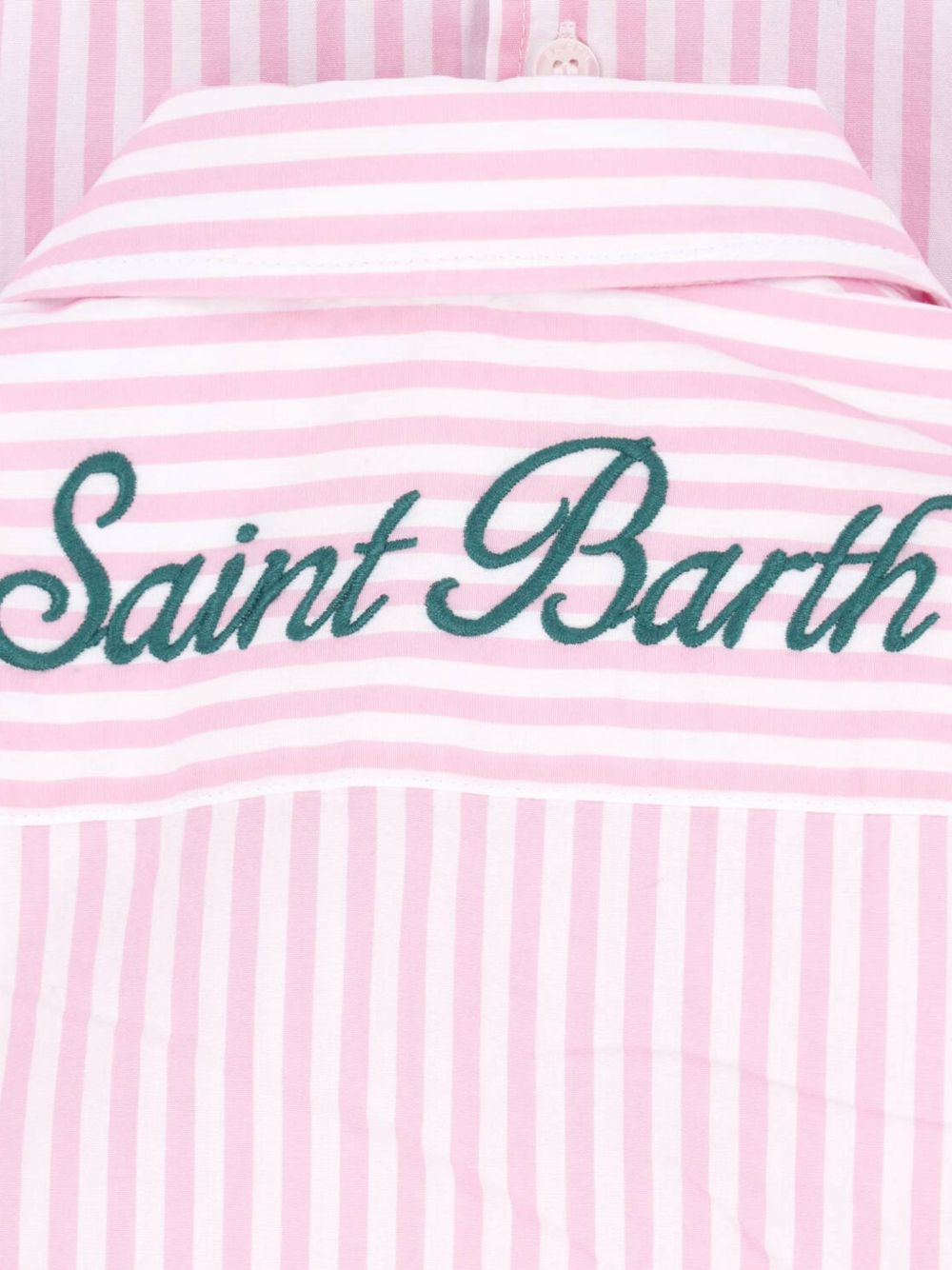 Camicia a righe con colletto classico MDH001 00723L MC2 SAINT BARTH 