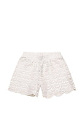 Shorts in cotone a righe