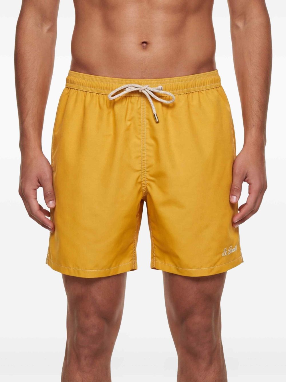 Costume boxer con logo ricamato PATM001 00083L MC2 SAINT BARTH 