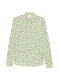Camicia a righe in cotone