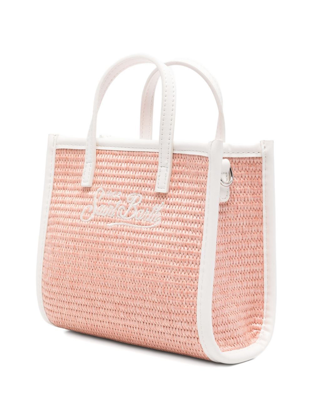 Borsa tote mini in paglia con tracolla VIVM001 00373L MC2 SAINT BARTH 