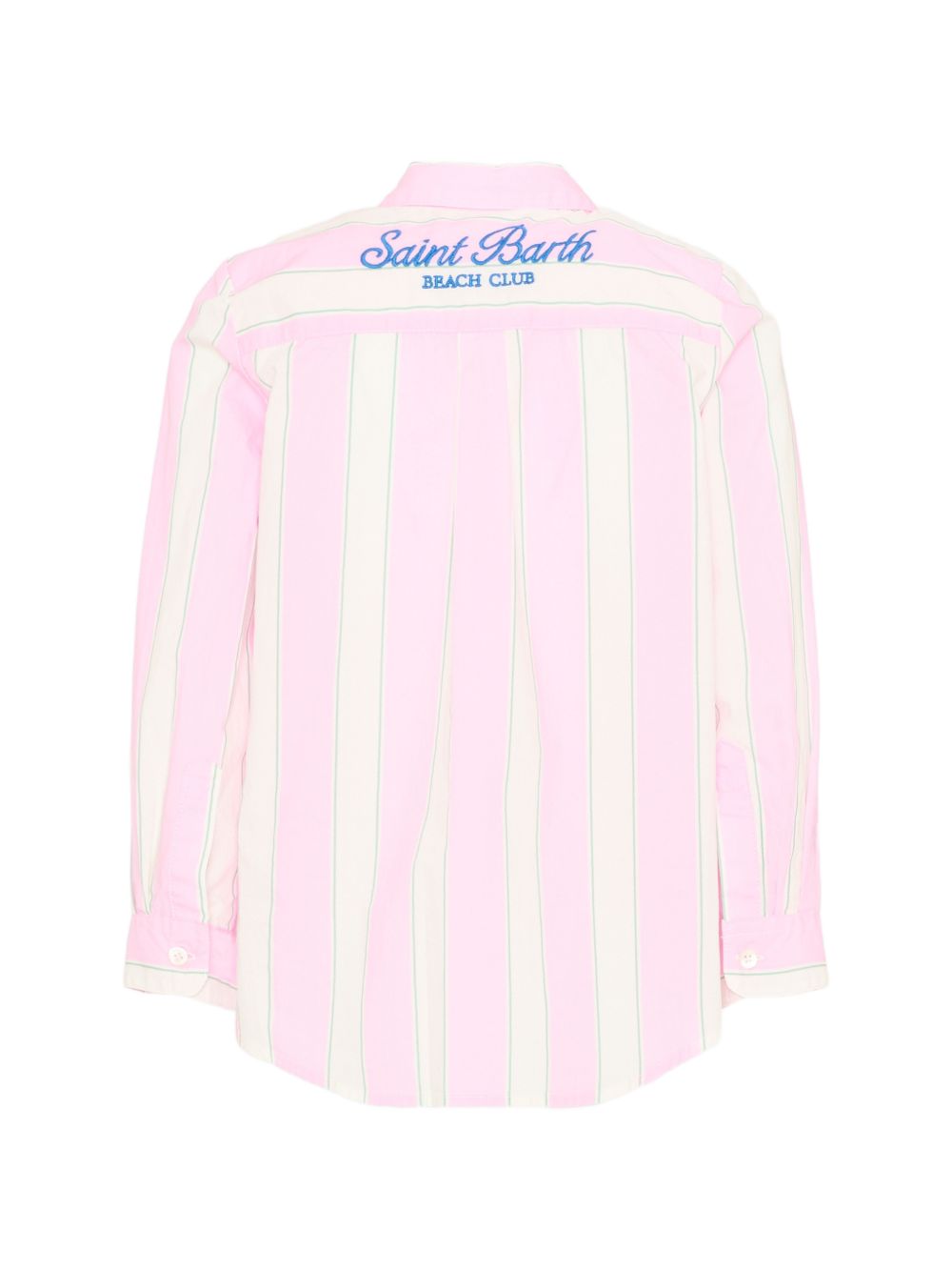 Camicia a righe con bottoni BRIG003 00897L MC2 SAINT BARTH KIDS 