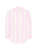 Camicia a righe con bottoni