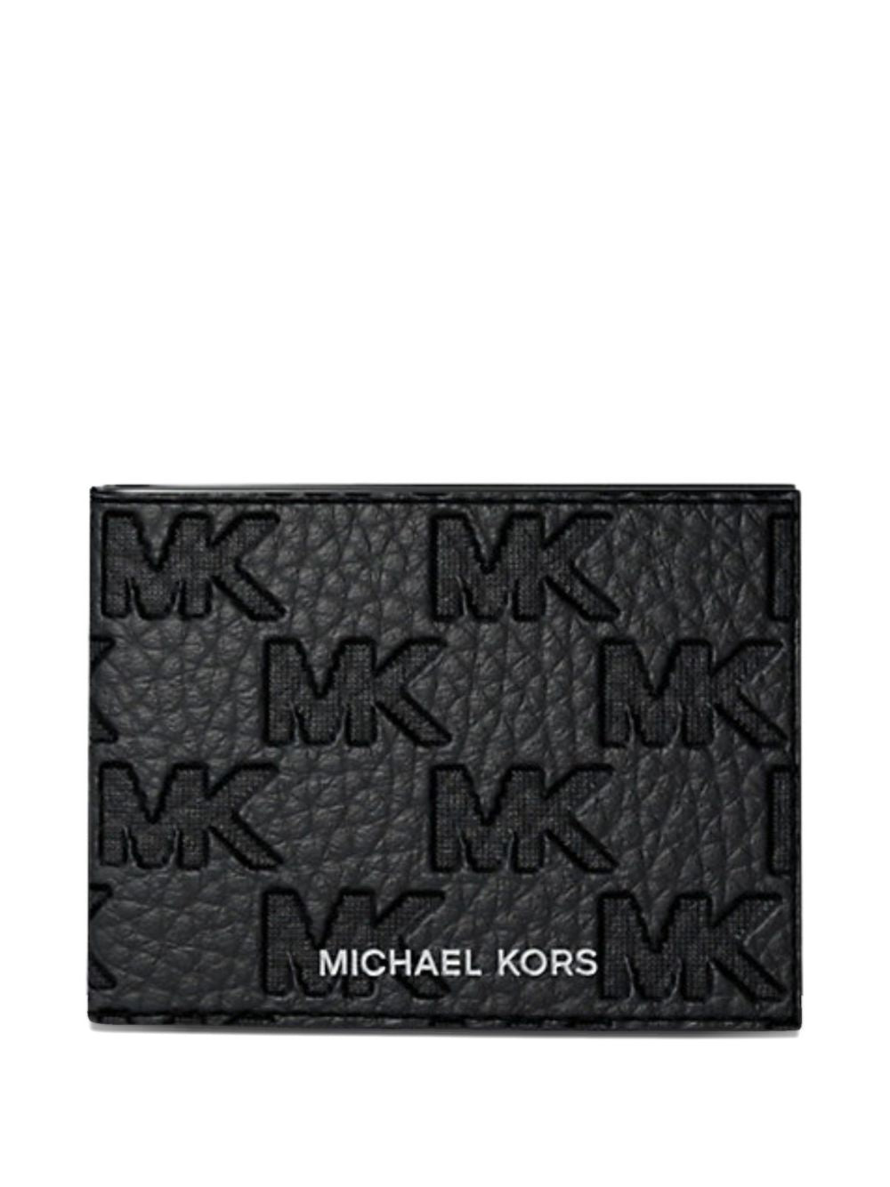 Portafoglio bifold con logo embossed 39S6LHDF2L 001 MICHAEL KORS 
