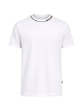 T-shirt girocollo con bordino
