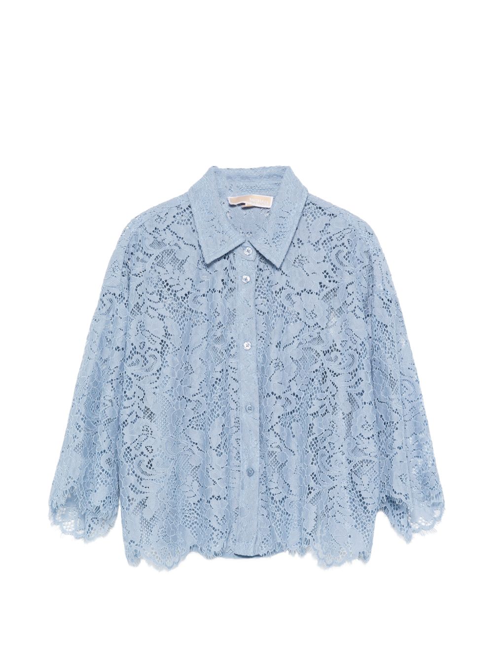 Camicia in pizzo con maniche lunghe MS64101KQ9 424 MICHAEL KORS 