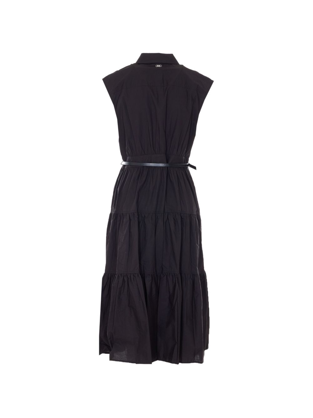 Abito chemisier in cotone con cintura MS683I5KLZ 001 MICHAEL KORS 