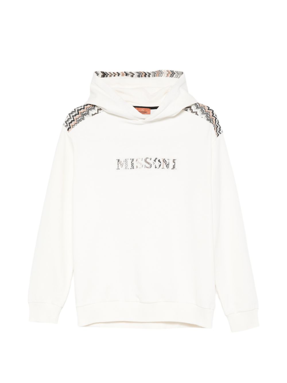 Felpa in cotone con cappuccio MY4P40Z3183 102 MISSONI KIDS 