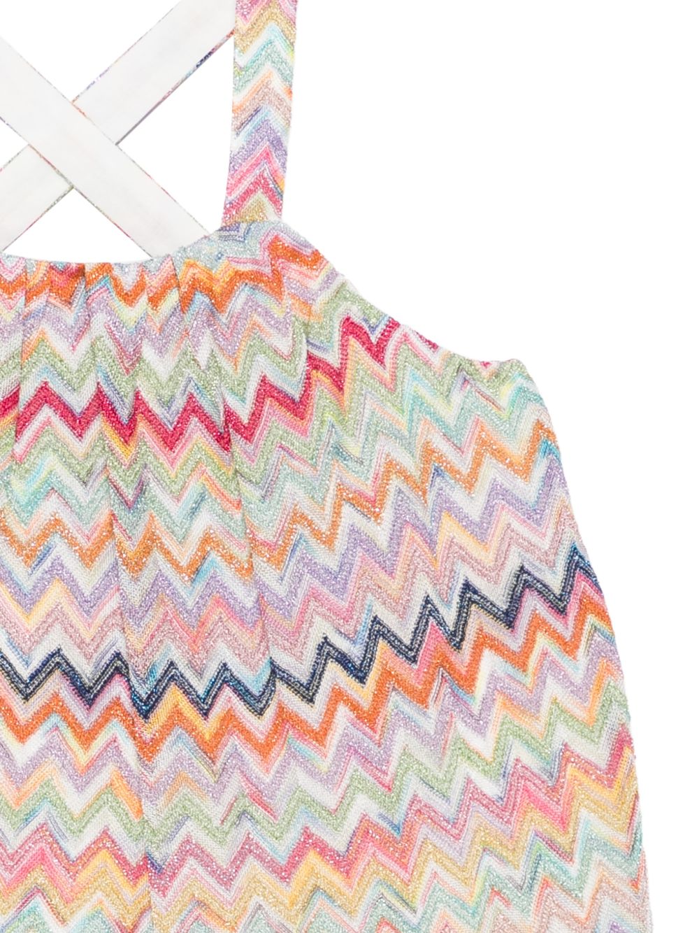 Top a bretelle con motivo multicolore MY5A02Q0107 999 MISSONI KIDS 