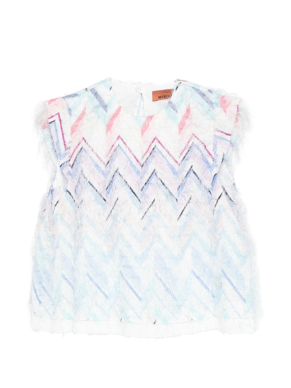 Top senza maniche con motivo geometrico MY5A51U0253 600RS MISSONI KIDS 
