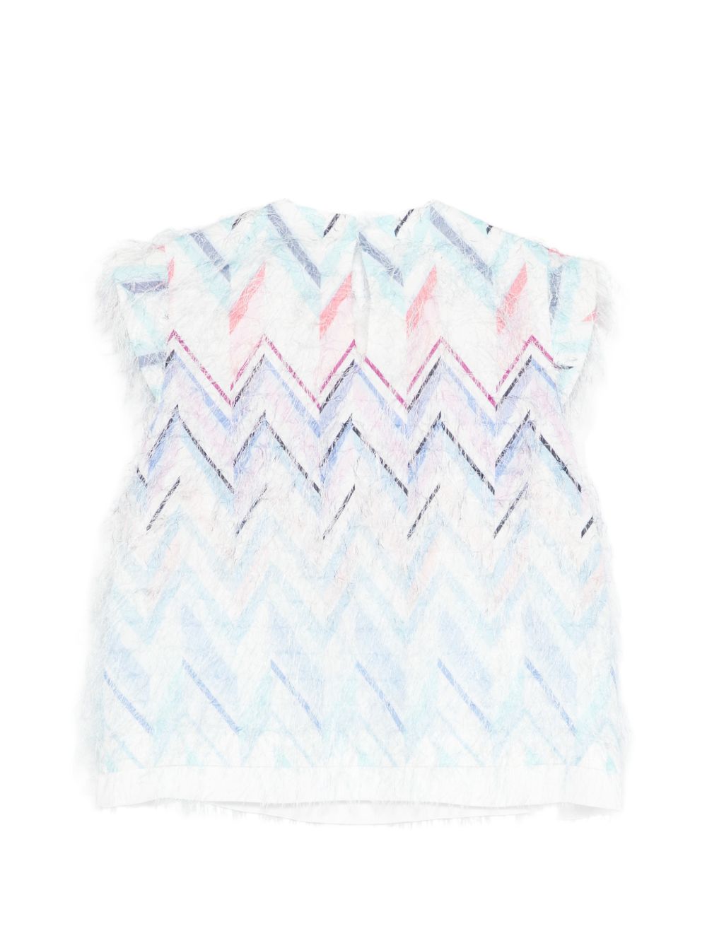 Top senza maniche con motivo geometrico MY5A51U0253 600RS MISSONI KIDS 