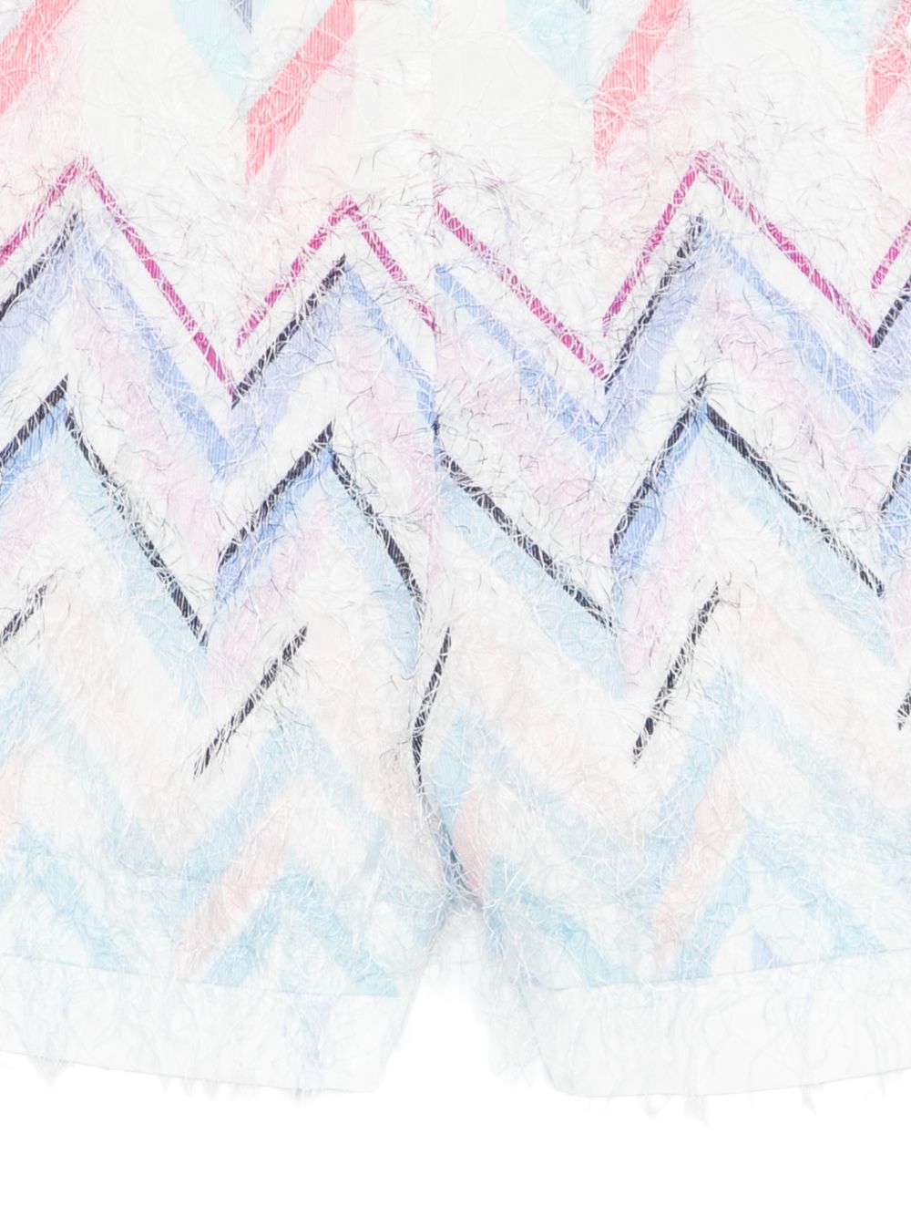 Shorts con stampa chevron multicolore MY6B89U0253 600RS MISSONI KIDS 