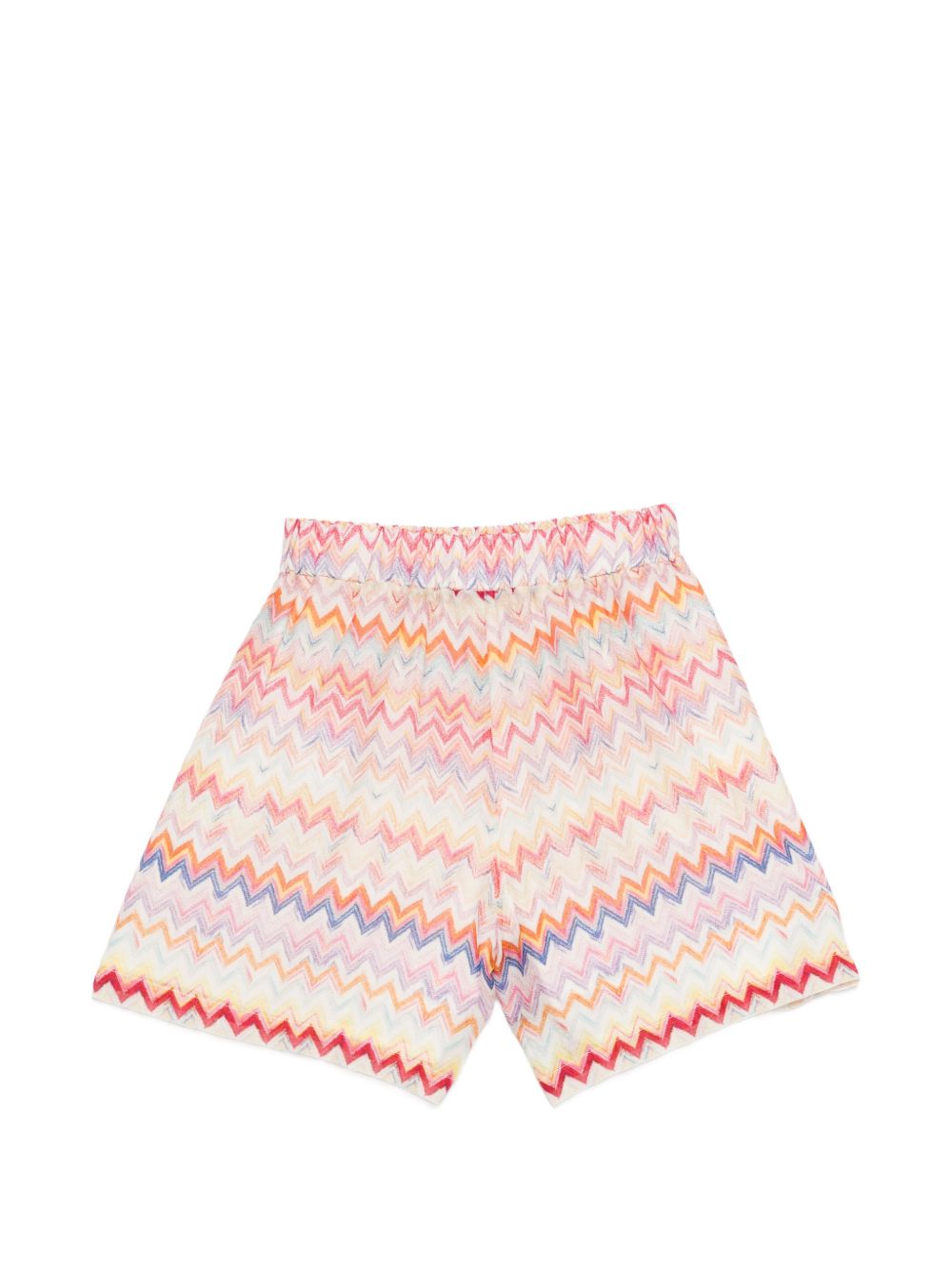 Shorts con motivo chevron multicolore MY6C39K0286 999 MISSONI KIDS 