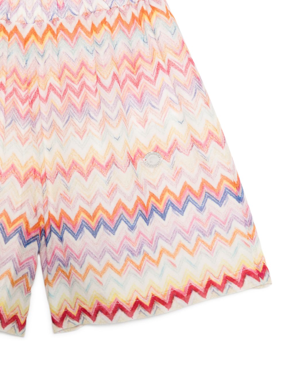 Shorts con motivo chevron multicolore MY6C39K0286 999 MISSONI KIDS 