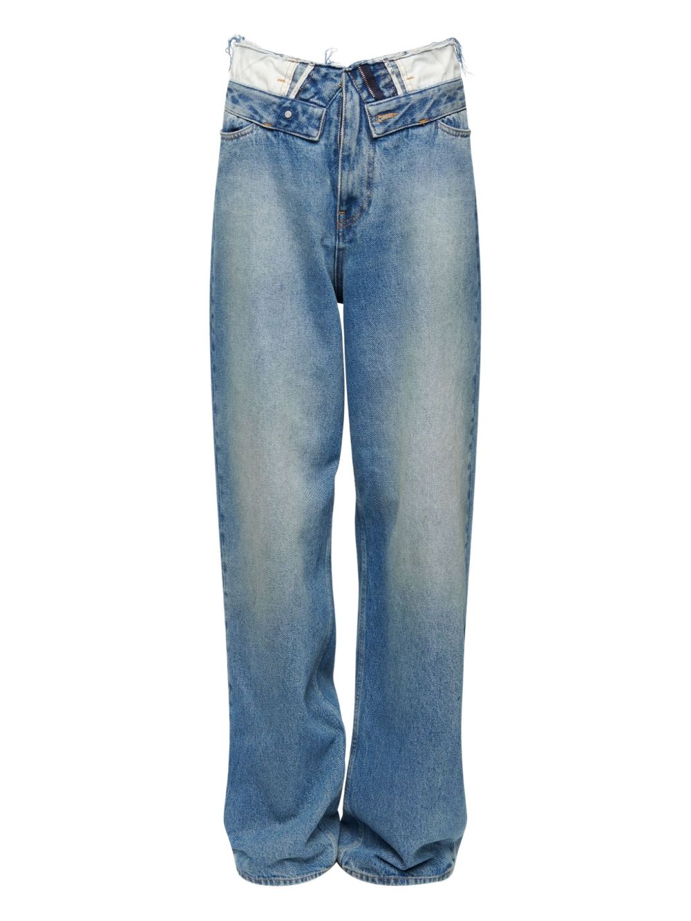 Jeans a gamba dritta vita alta S52LA0271M30058 965 MM6 MAISON MARGIELA 