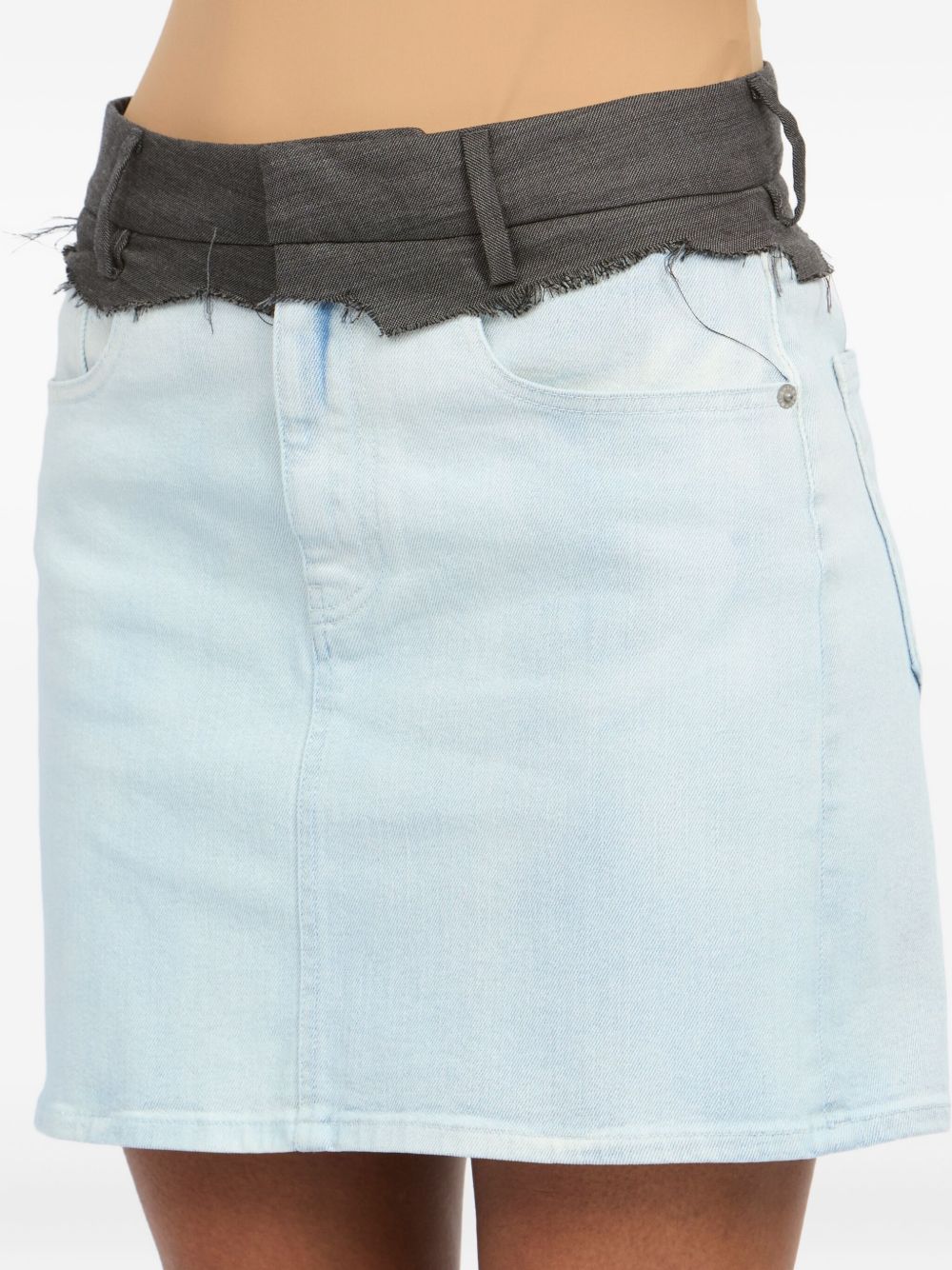 Gonna in denim a vita alta S52MC0017M30056 961 MM6 MAISON MARGIELA 