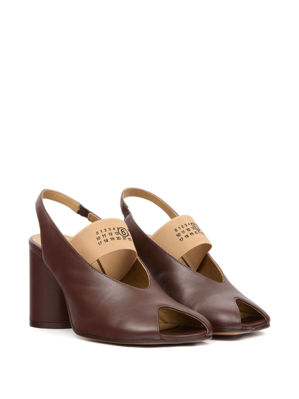 Décolleté slingback con tacco largo S59WP0213P3628 T2259 MM6 MAISON MARGIELA 