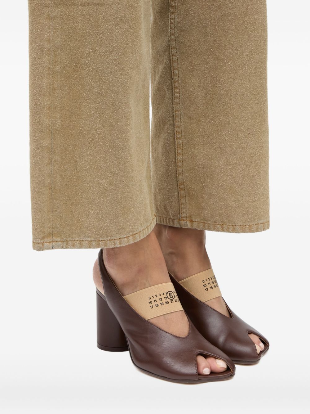 Décolleté slingback con tacco largo S59WP0213P3628 T2259 MM6 MAISON MARGIELA 