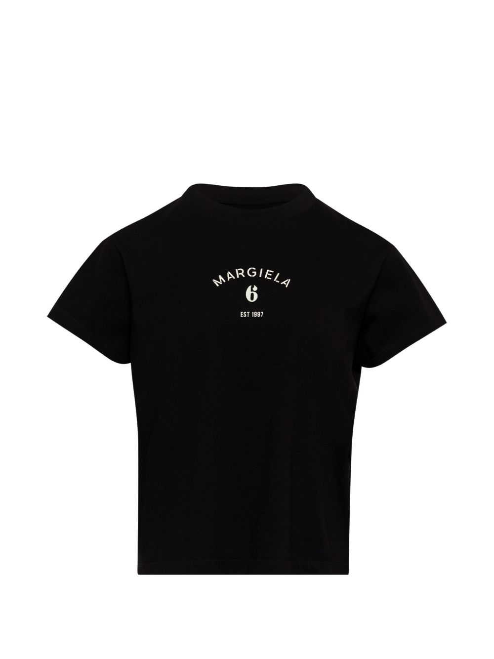 T-shirt in cotone girocollo S62GD0216M20048 900 MM6 MAISON MARGIELA 