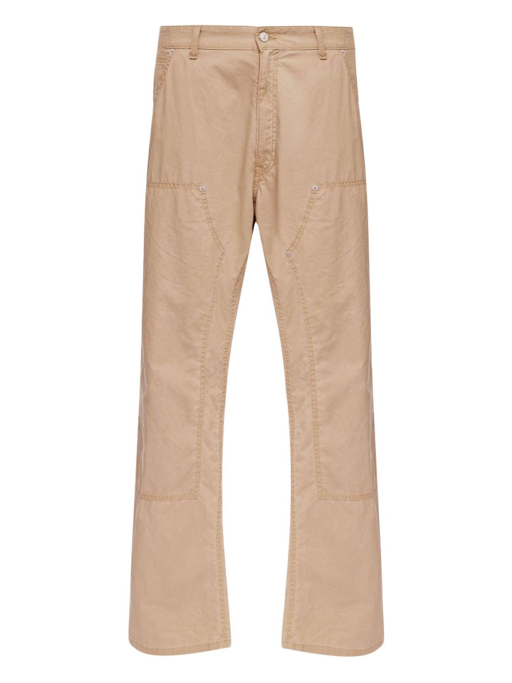 Jeans in cotone con pannelli a contrasto SH0LA0034M35741 115 MM6 MAISON MARGIELA 