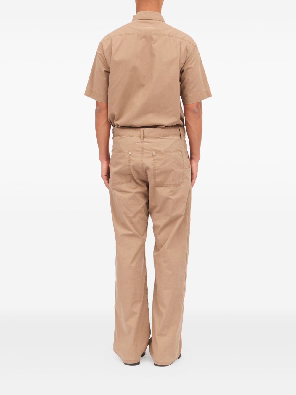 Jeans in cotone con pannelli a contrasto SH0LA0034M35741 115 MM6 MAISON MARGIELA 