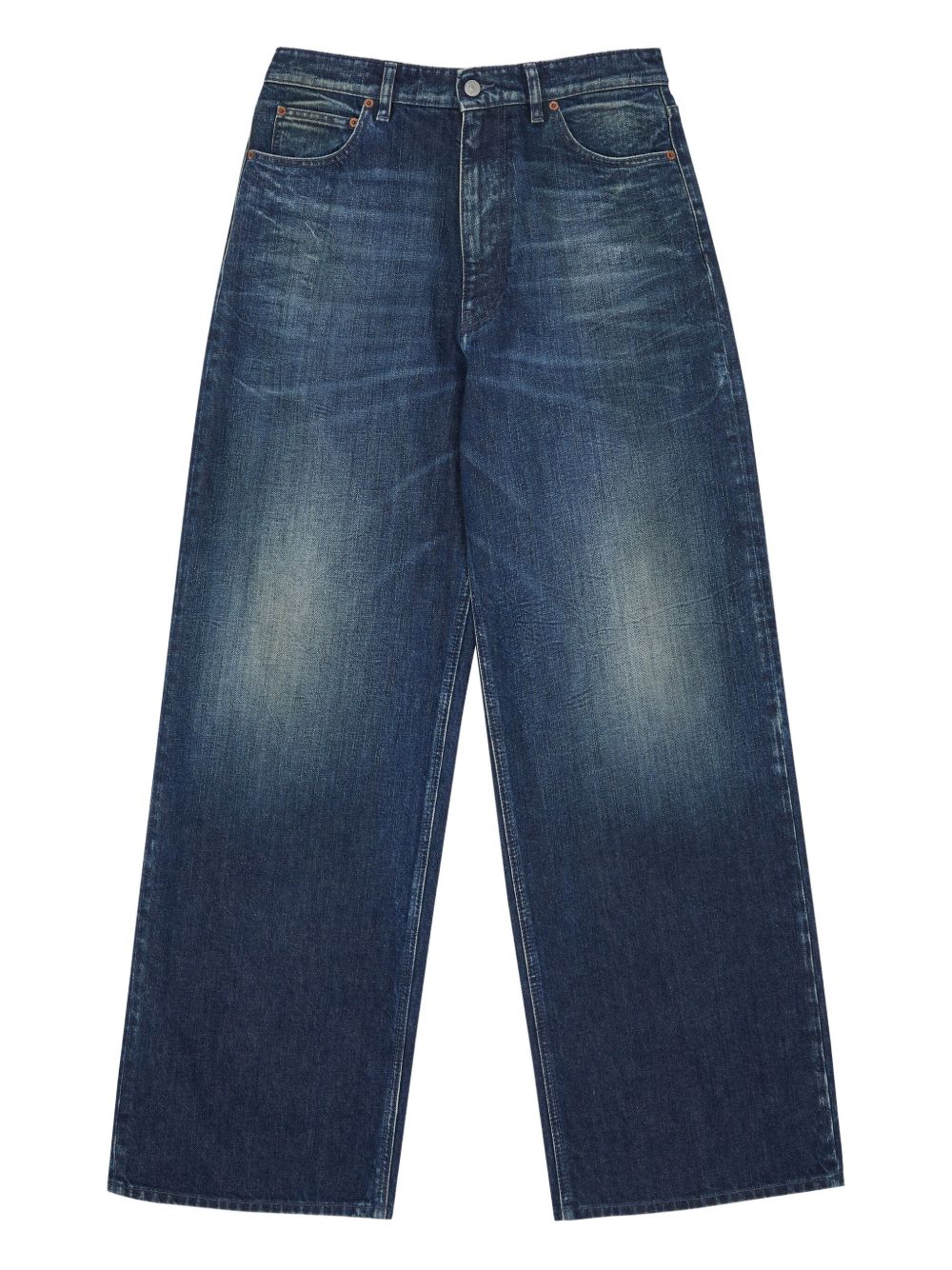 Jeans a gamba dritta in cotone SH0LA0038M30063 961 MM6 MAISON MARGIELA 