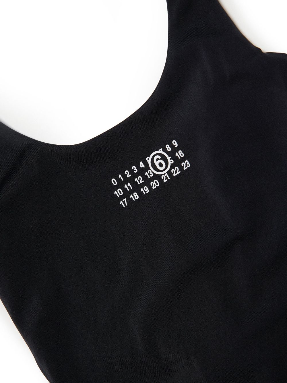 Costume intero con stampa numerica M60568MM00P M6900 MM6 MAISON MARGIELA KIDS 