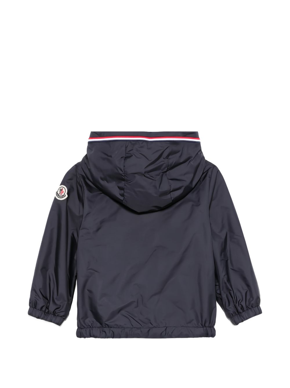 Bomber con cappuccio in poliammide L19511A0004153A5E 742 MONCLER KIDS 