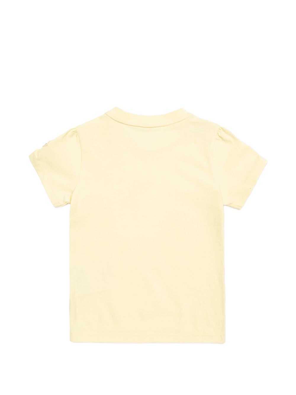 T-shirt in cotone con stampa L19518C0001189AUM 102 MONCLER KIDS 