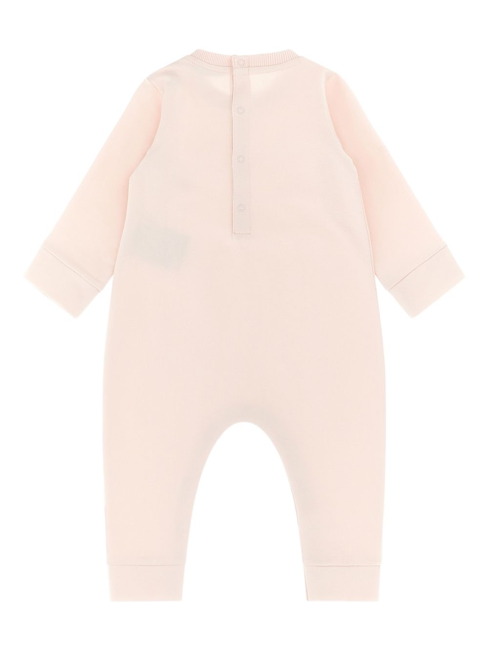 Tutina in cotone con logo L19518L0000489B9Y 503 MONCLER KIDS 