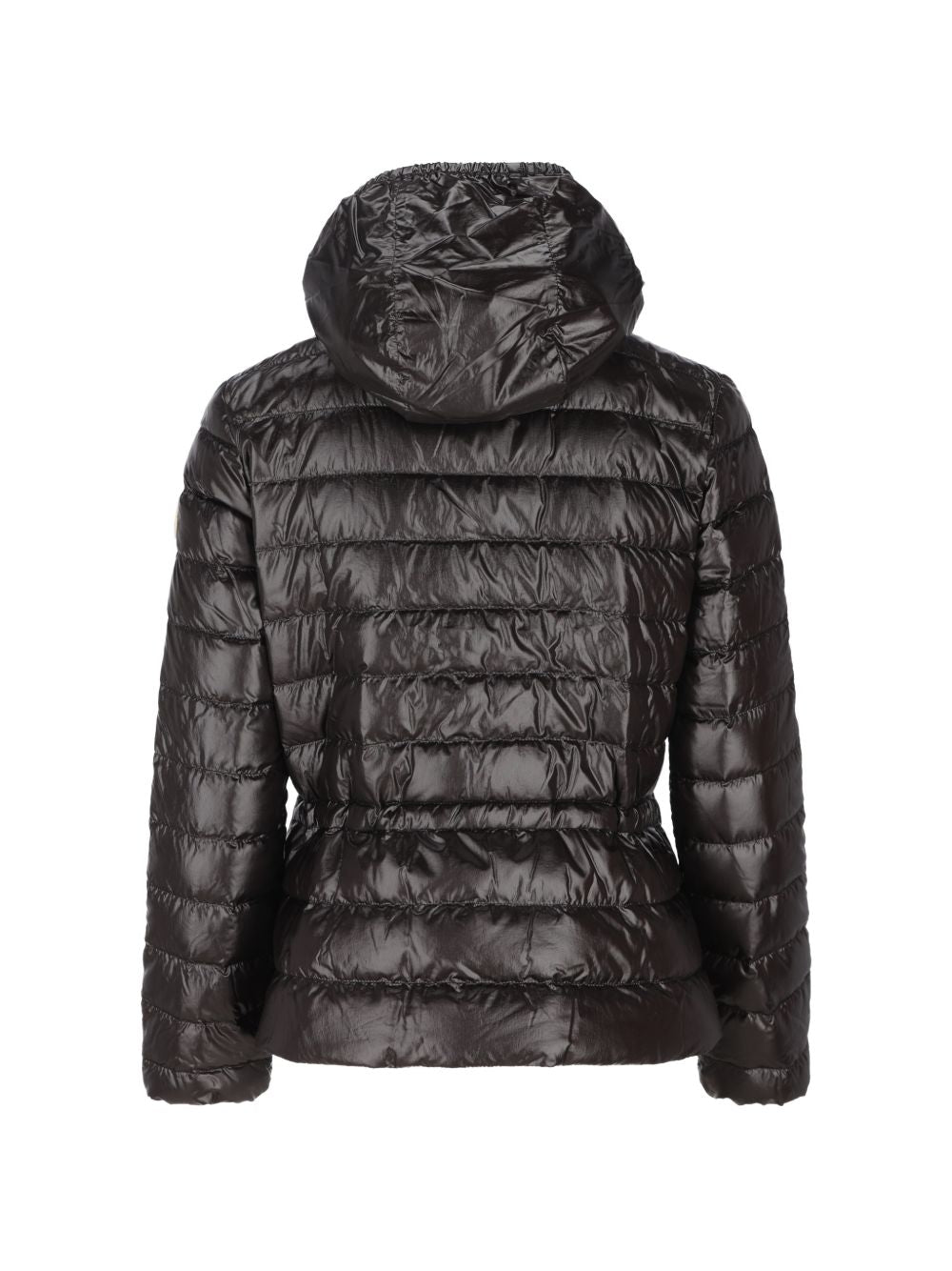 Piumino in poliestere con cappuccio L19541A00015597QN 999 MONCLER KIDS 