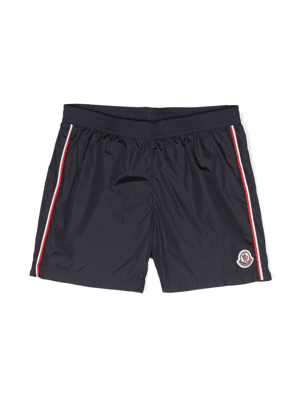 Shorts da bagno con bande laterali L19542C0000553326 742 MONCLER KIDS 