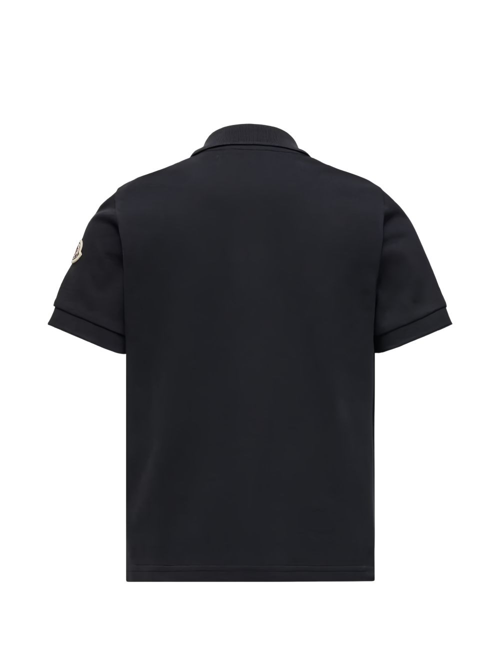Polo in cotone con zip L19548A000118496W 999 MONCLER KIDS 