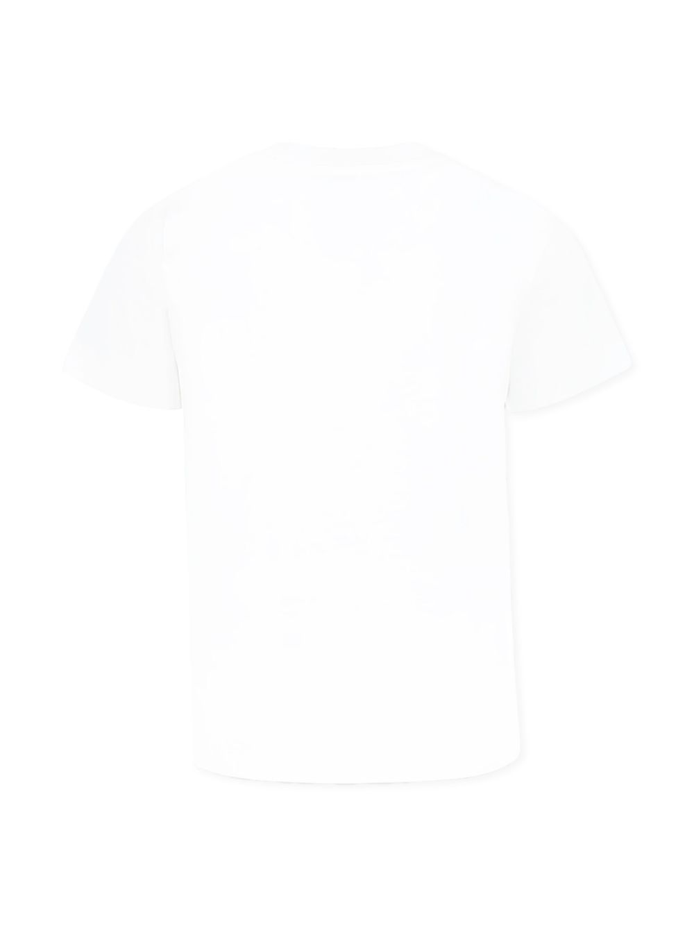 T-shirt in cotone organico a maniche corte L19548C0001089AFV 034 MONCLER KIDS 