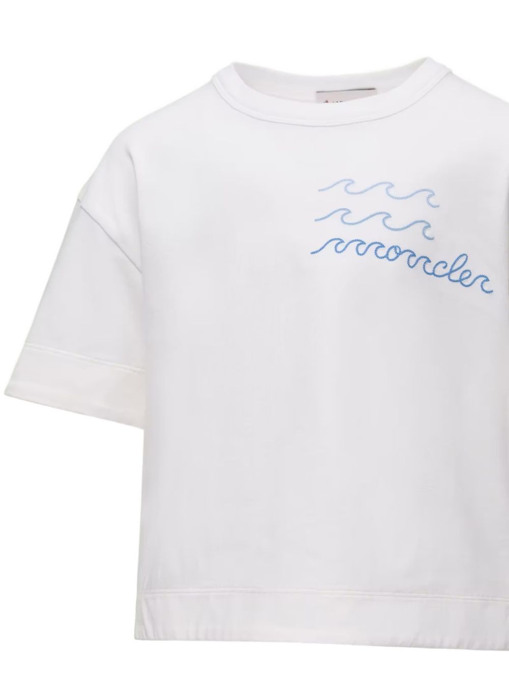 T-shirt con stampa colorata L19548C0002183907 034 MONCLER KIDS 