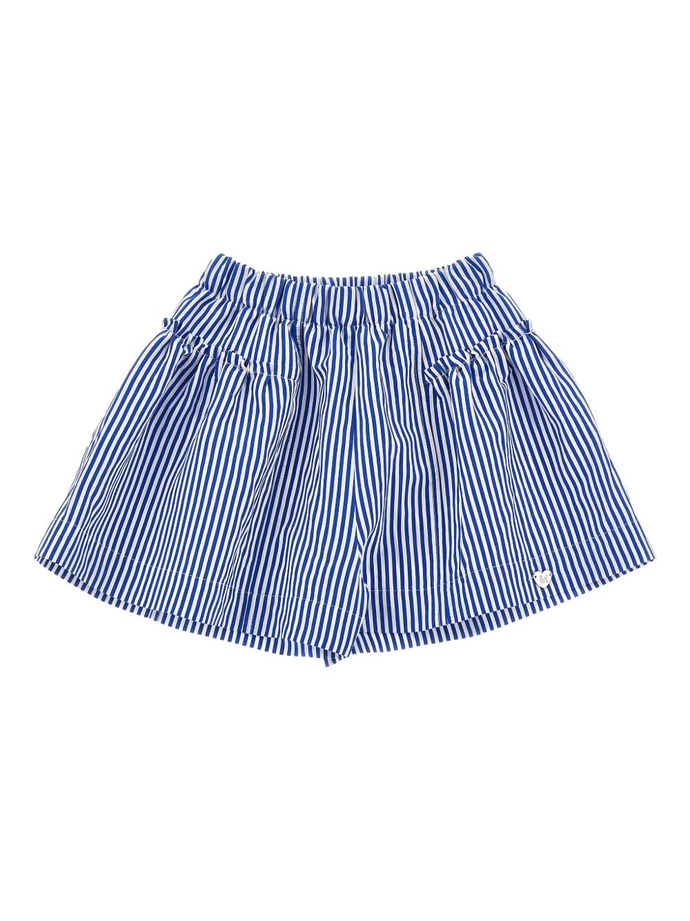Shorts a righe con elastico 11G4087315 9956 MONNALISA KIDS 
