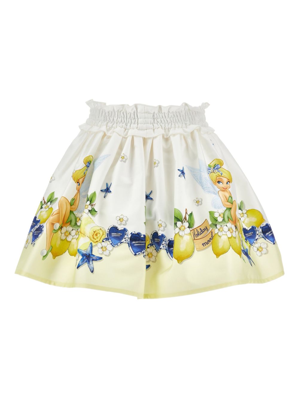 Gonna a vita alta con stampa Trilli 11G7057626 9914 MONNALISA KIDS 