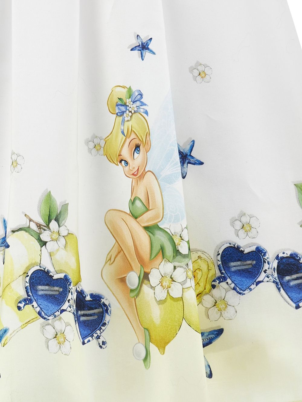 Abito Trilly con stampa limoni e stelle marine 11G9217628 9914 MONNALISA KIDS 